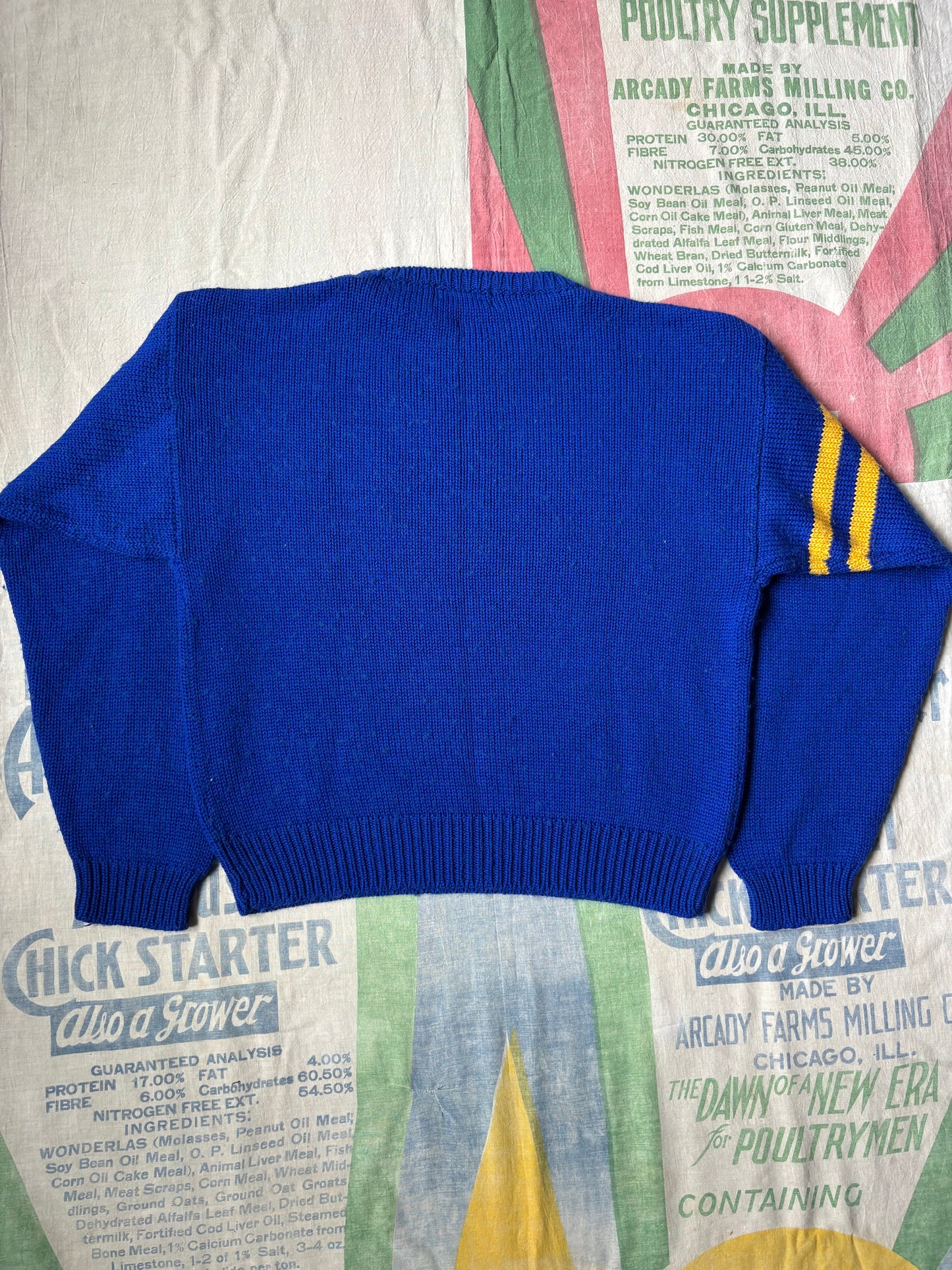 Vintage 80’s Coca Cola Acrylic Sweater size Medium Boxy Logo