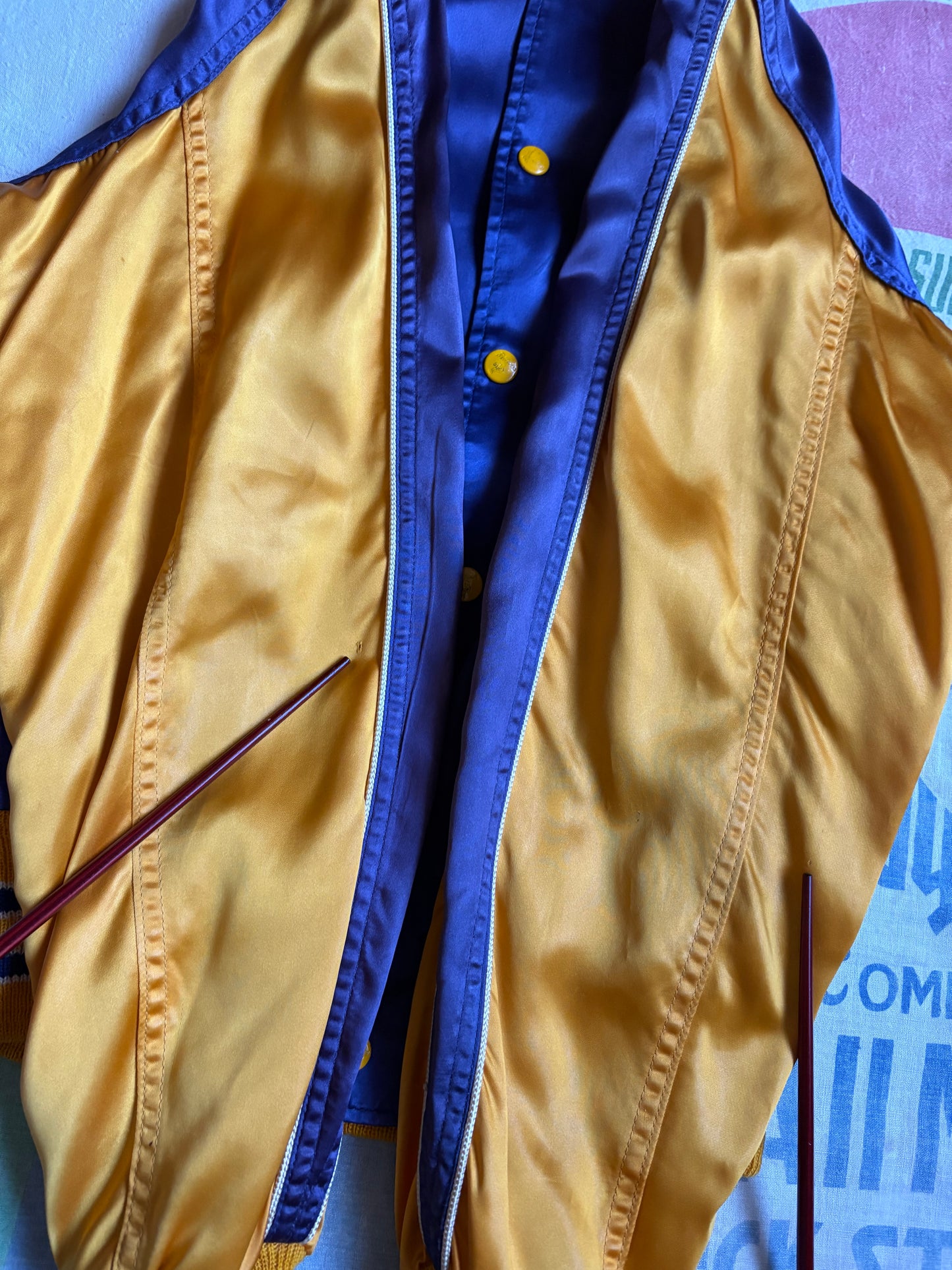 Vintage 40’s/50’s Butwin American Legion Satin Jacket size S/M