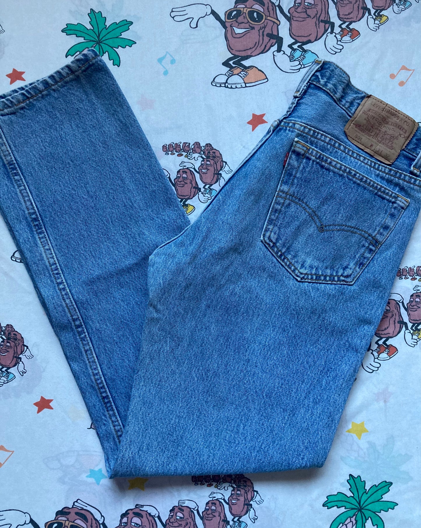 Vintage 90’s Levi’s 501 Button Fly Jeans 31x31 Actual USA Made