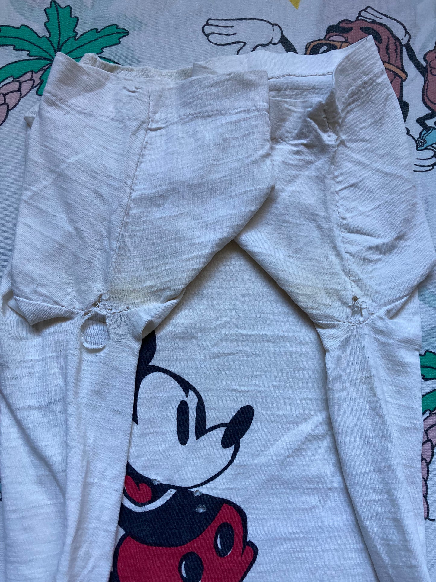 Vintage 60’s Mickey Mouse T shirt size S/XS Distressed