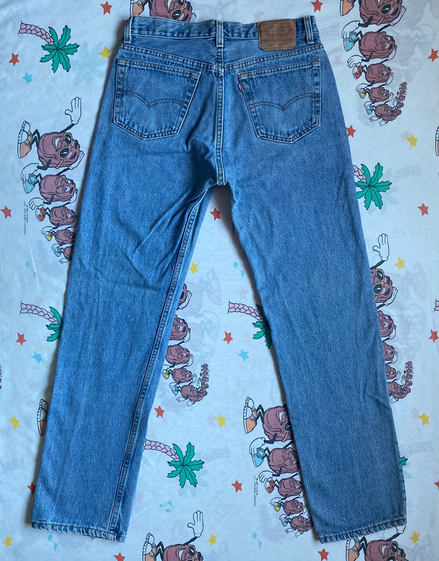 Vintage 90’s Levi’s 501 Button Fly Jeans 31x31 Actual USA Made