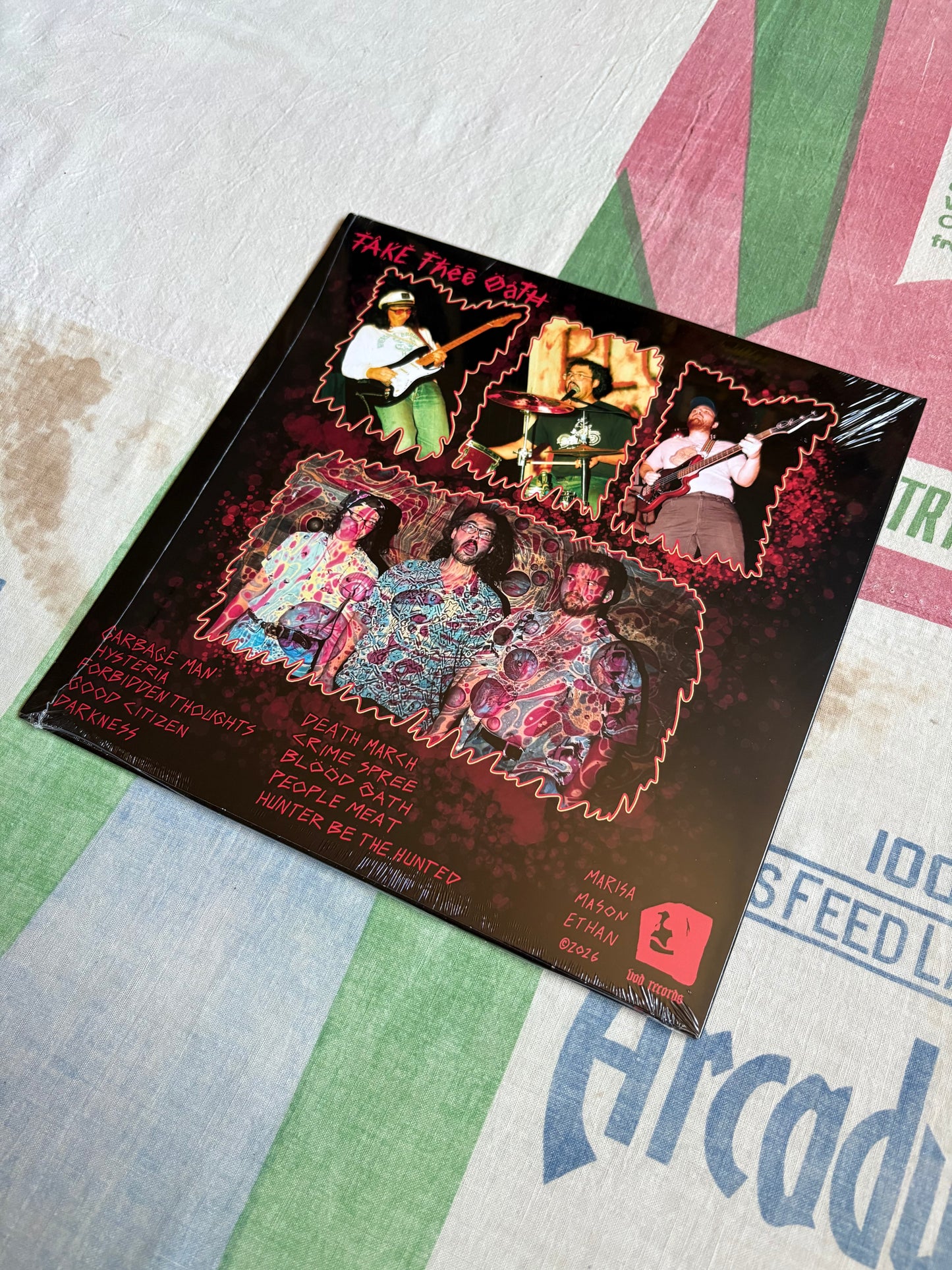 Blood Oath Take Thee Oath Full Length LP