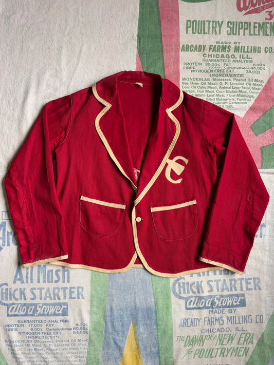 Vintage 40’s Razzers Chain Stitch Jacket M/L Costume Wardrobe